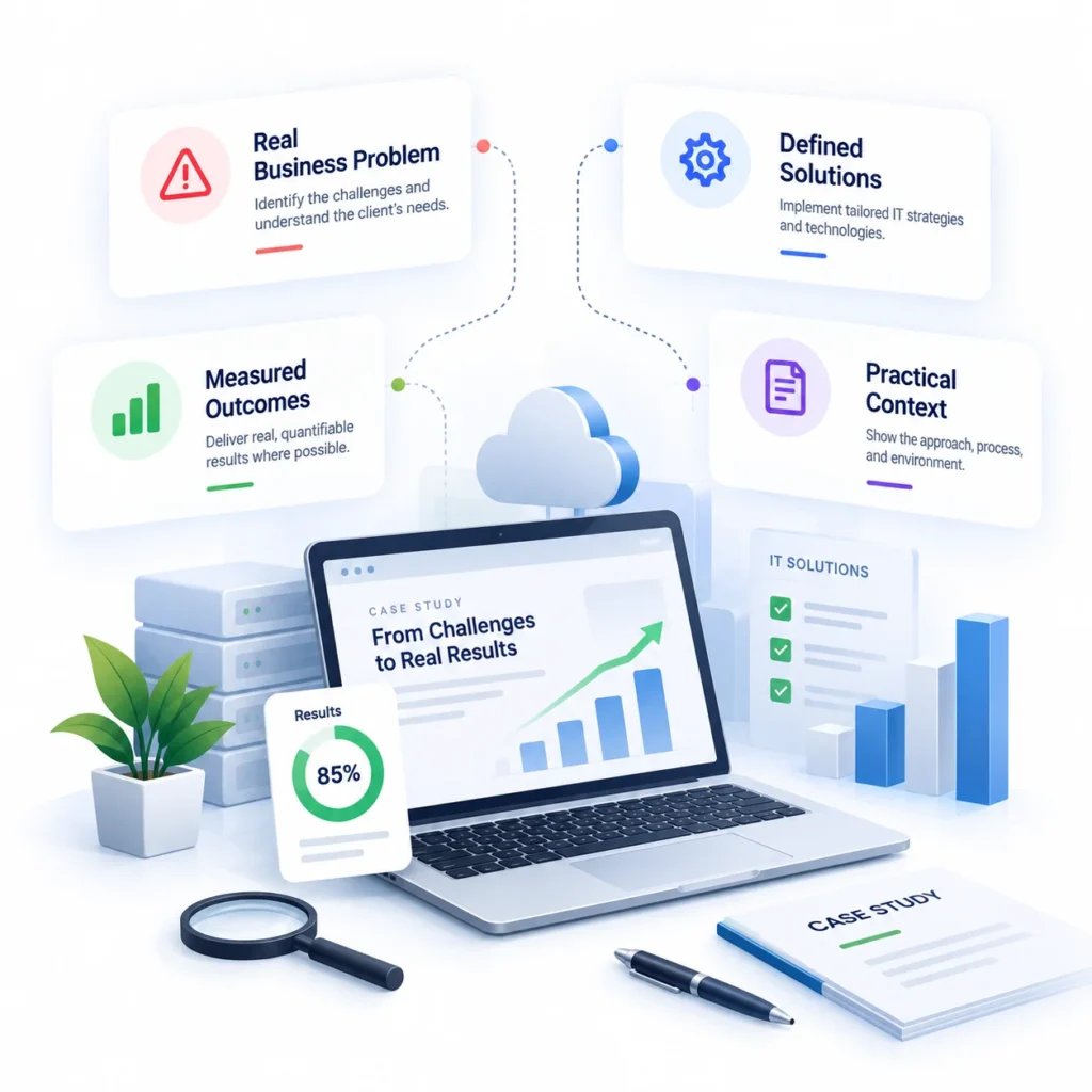 How Our IT Case Studies Show Real Business Outcomes